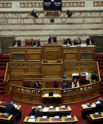 Ελληνικό κοινοβούλιο συνεδρίαση