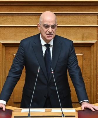 Νίκος Δένδιας βουλή