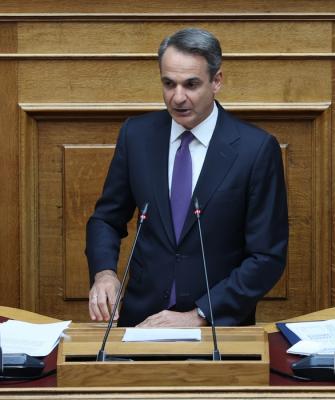 Κυριάκος Μητσοτάκης βουλή