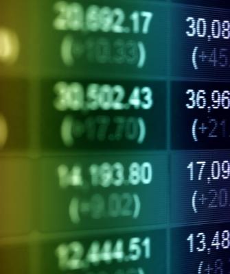 ηλεκτρονικός πίνακας μετοχών