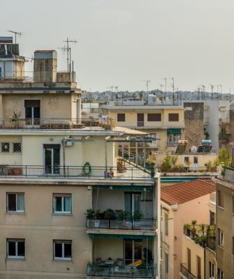 Πολυκατοικίες στην Αθήνα