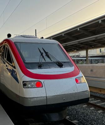 τρένο Hellenic Train σταθμός
