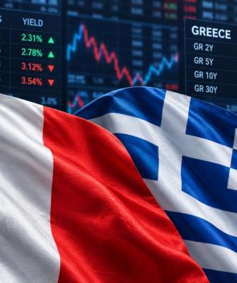 τιμές ομολόγων Γαλλία Ελλάδα