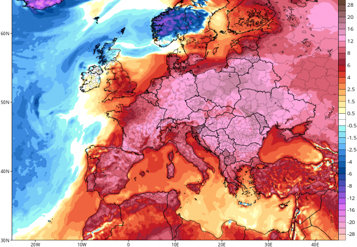 temperatures2Europe