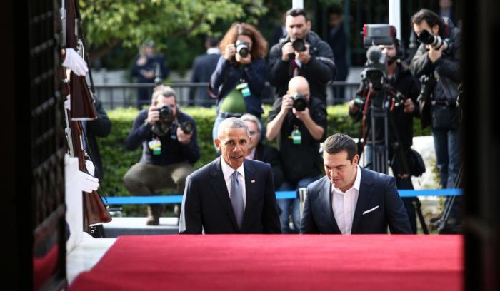 Μπ. Ομπάμα, Αλ. Τσίπρας