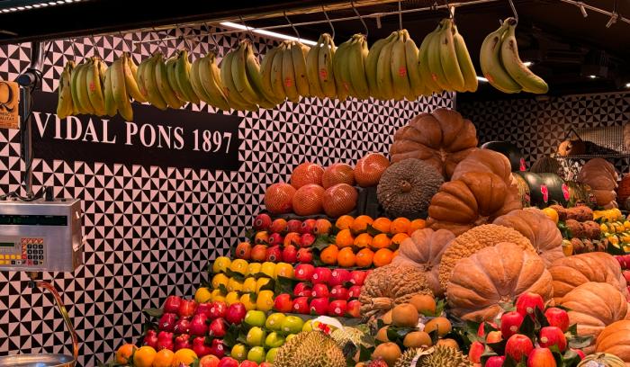 Η αγορά La Boqueria στην Βαρκελώνη