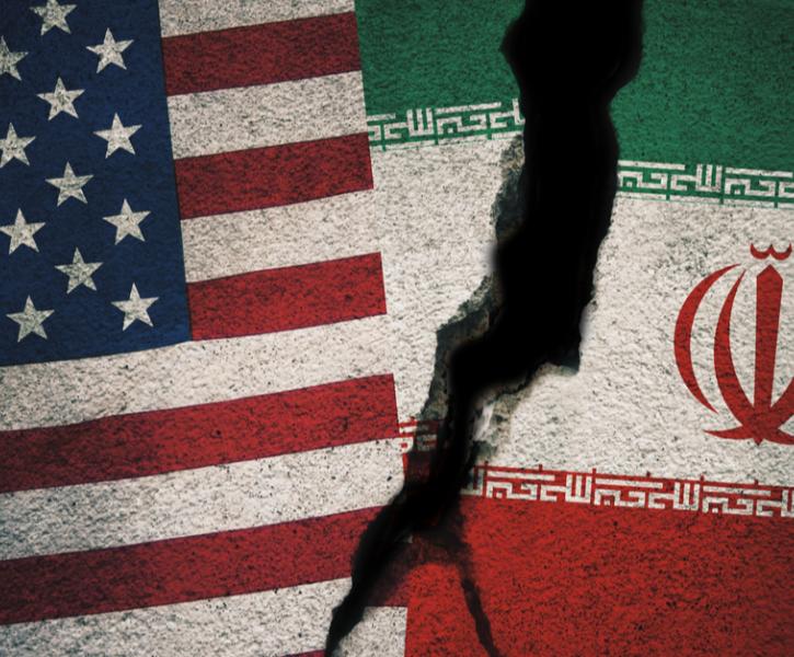 Σημαία ΗΠΑ και Ιράν