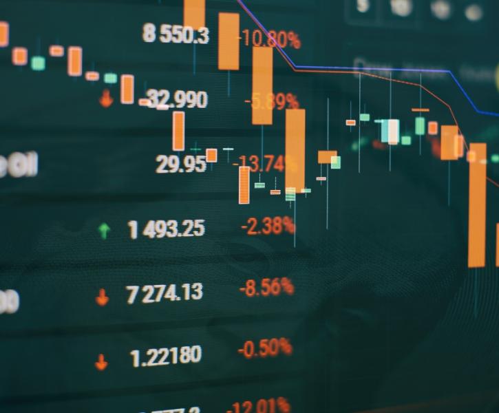 Χρηματιστήριο μετοχών γράφημα