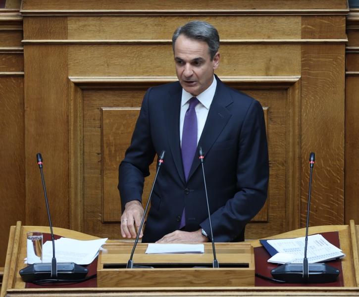 Κυριάκος Μητσοτάκης βουλή