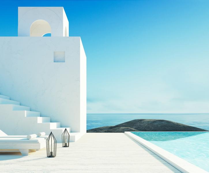 luxury hotel in Greece