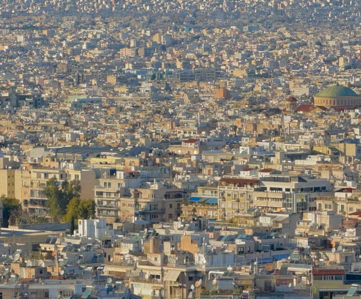 πολυκατοικίες στην Αθήνα