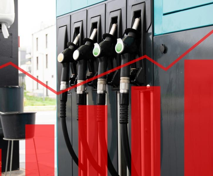 αύξηση της τιμής των καυσίμων