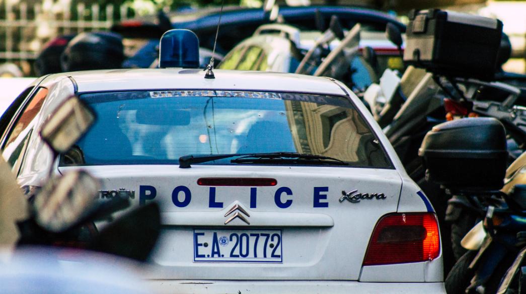 Περιπολικό Ελληνικής Αστυνομίας κέντρο Αθήνας Αστυνομικό όχημα Ελλάδας