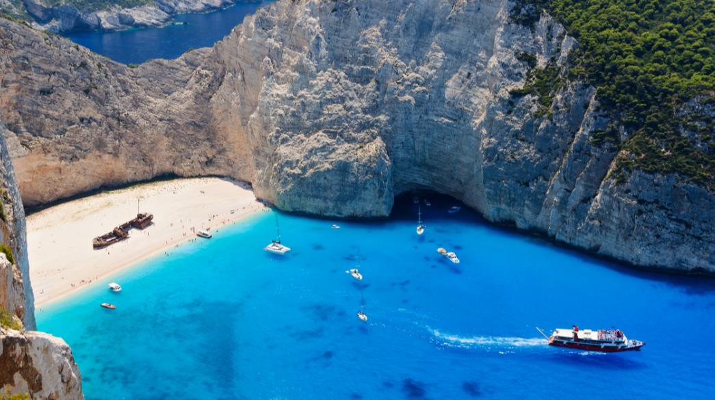 Ναυάγιο Ζακύνθου παραλία