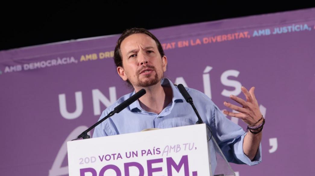 Pablo Iglesias, Podemos, Ispania, Spain