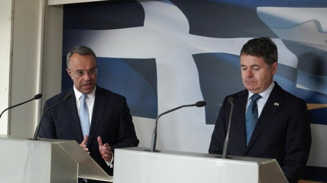 Staikouras, Donahue, Eurogroup, Ypourgeio Oikonomikon