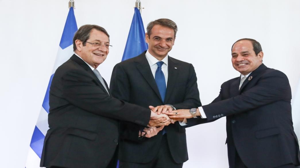 Mitsotakis, Anastasiadis, Al Sisi