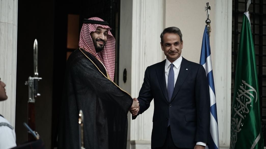 Mitsotakis-Bin-Salman-Saudi-Arabia