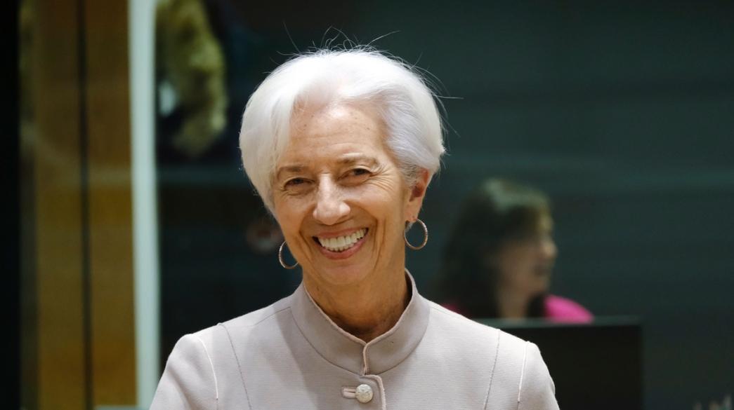 Christine Lagarde, Kristin Lagarde, Evropaiki Kentriki Trapeza, ECB