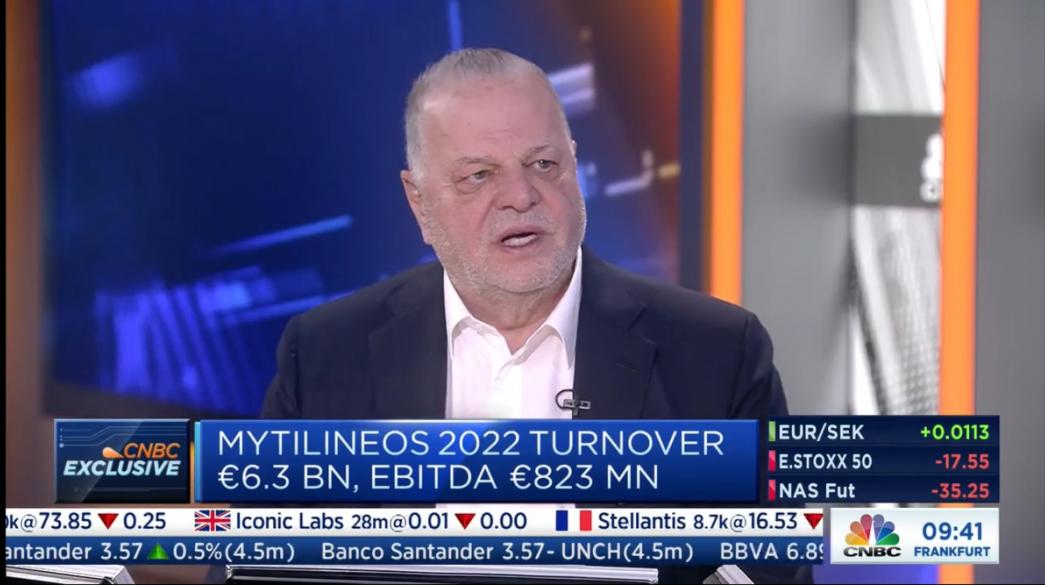 Mytilineos, Eyaggelos Mytilineos, CNBC