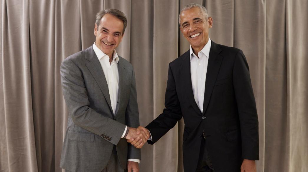 Mitsotakis-Obama-Barak