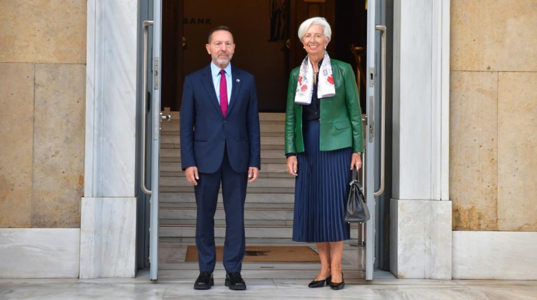 Giannis Stournaras, Christine Lagarde, EKT, ECB, TtE