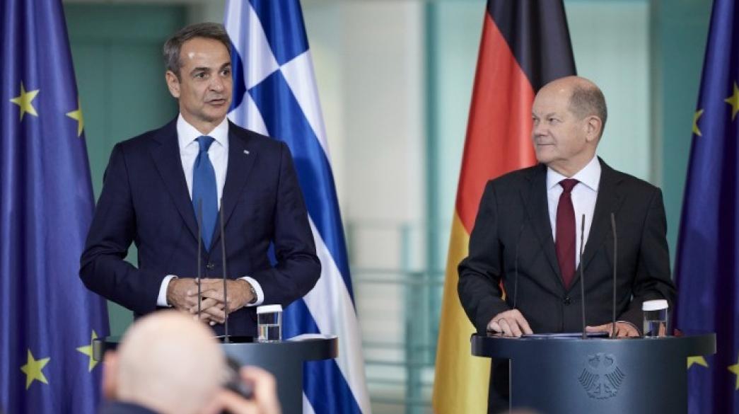 Kyriakos Mitsotakis, Olaf Scholz