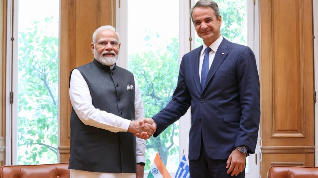 businessdaily-Mitsotakis-Narendra-Modi