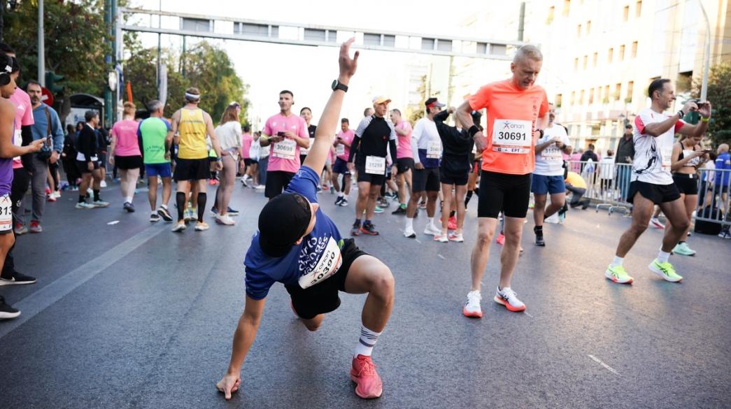 Μαραθώνιος Αθήνας δρομέας