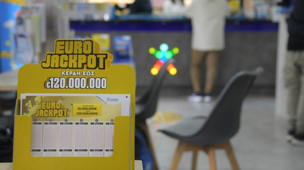 Giga τζακ ποτ 120 εκατ. ευρώ στο Eurojackpot - Την Παρασκευή στις 21:00 η κλήρωση για το μέγιστο έπαθλο του παιχνιδιού Φωτογραφία ΟΠΑΠ
