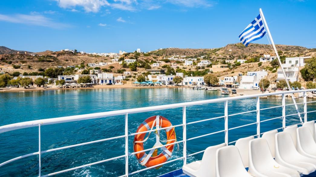 Κατάστρωμα πλοίου Αιγαίου