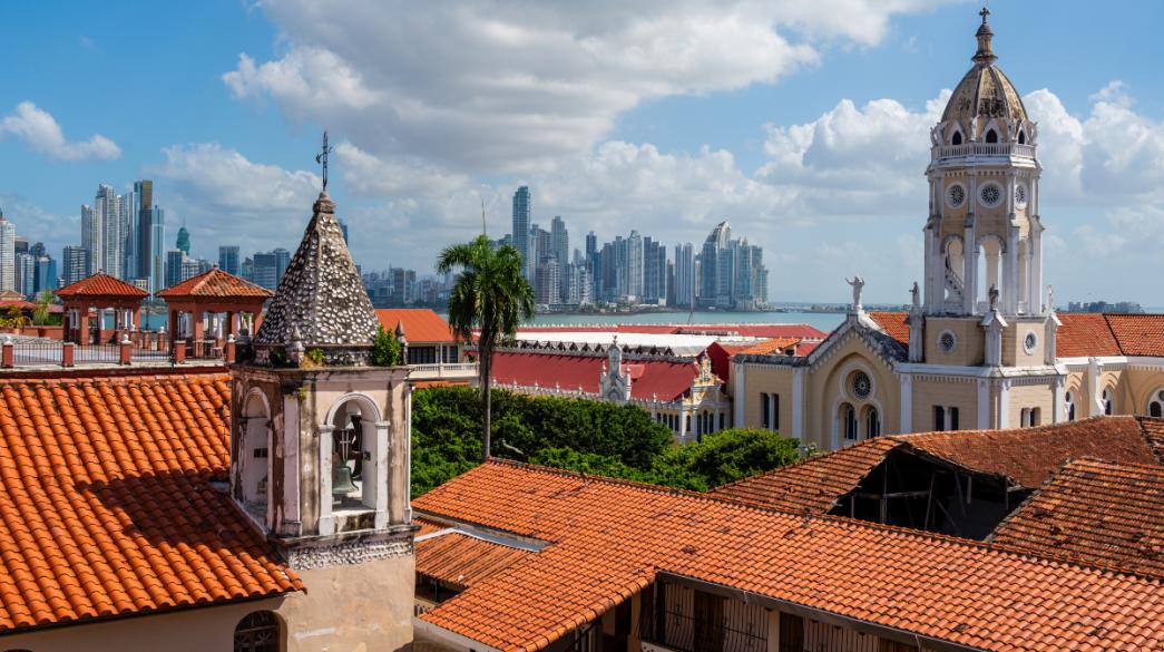 Παναμάς παλιά πόλη θέα