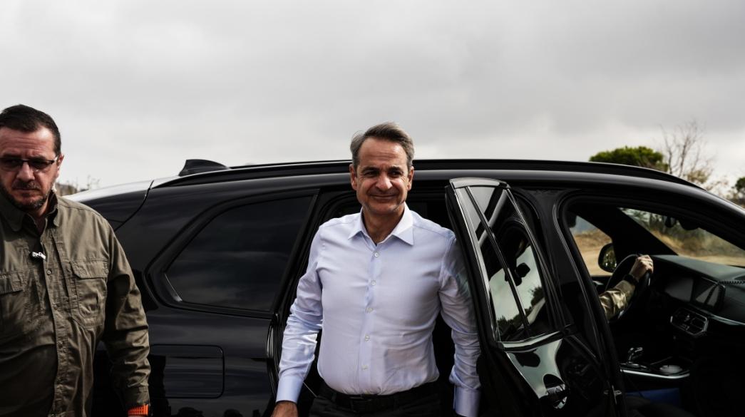 Κυριάκος Μητσοτάκης αυτοκίνητο
