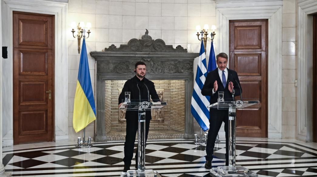 Ζαλένσκι, Μητσοτάκης