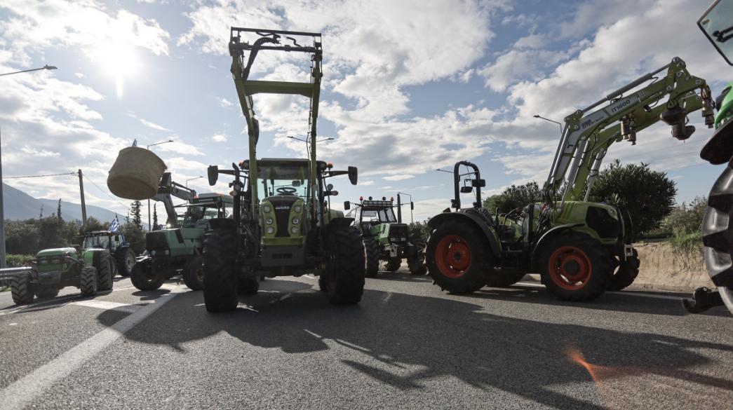 Τρακτέρ σε κινητοποίηση