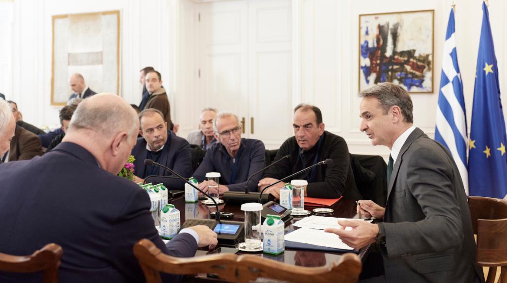 Μητσοτάκης, αγρότες