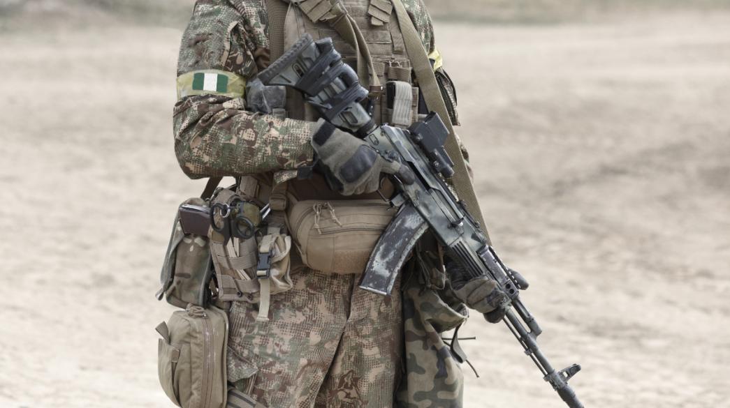 Νιγηριανός στρατιώτης ειδικών δυνάμεων