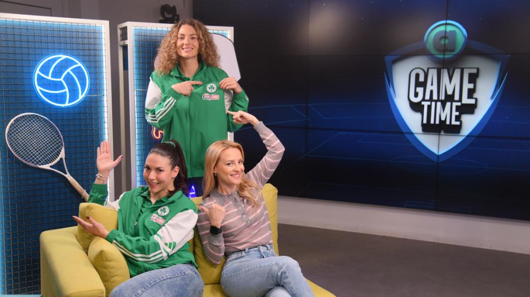 Μαρκέλλα Παπαγεωργίου, Ειρήνη Χατζηευστρατιάδου, Λίλα Κουντουριώτη, Allwyn Game Time