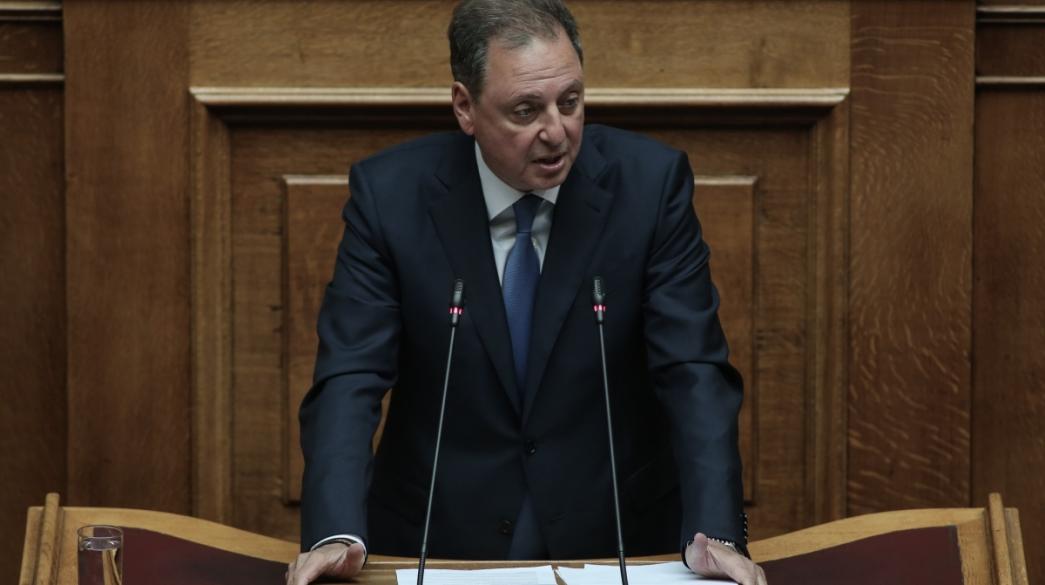 Σπήλιος Λιβανός στη Βουλή