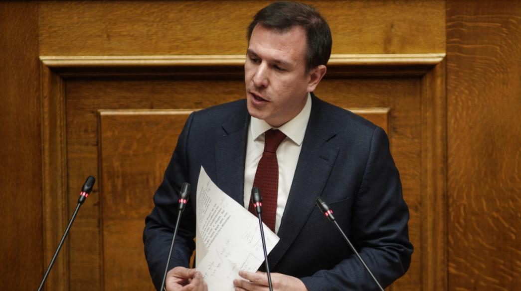 Ο εισηγητής του ΠΑΣΟΚ-ΚΙΝΑΛ, Παναγιώτης Δουδωνής Παναγιώτης Δουδώνης