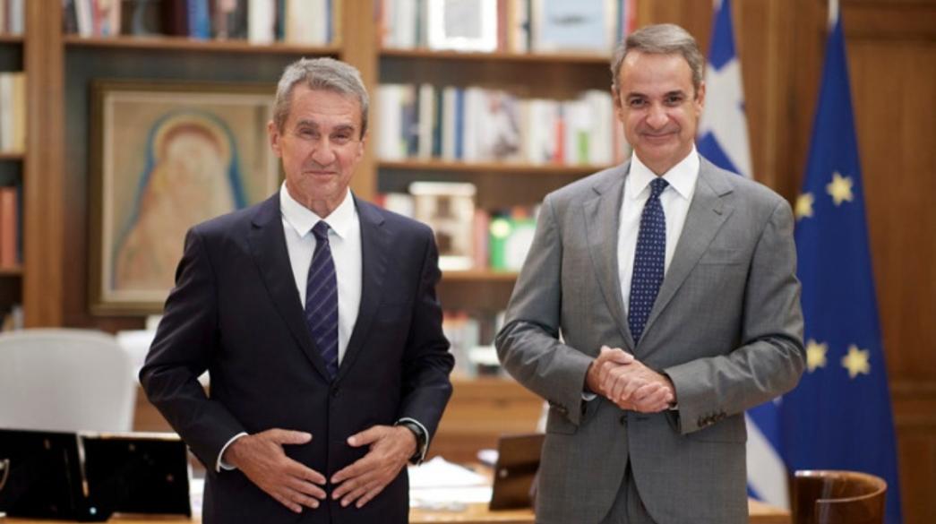 Ο Ανδρέας Λοβέρδος και ο Κυριάκος Μητσοτάκης