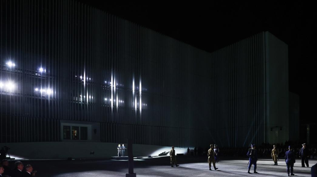 Εγκαίνια της νέας βιοκλιματικής εισόδου στο υπουργείο Εθνικής Άμυνας Υπουργείο Εθνικής Άμυνας