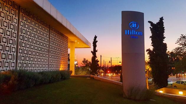 Hilton Αθήνας εξωτερικός χώρος