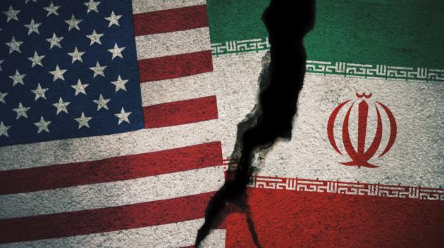 Σημαία ΗΠΑ και Ιράν