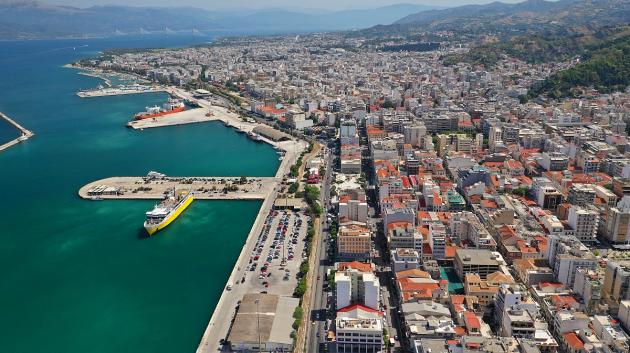 λιμάνι Πάτρας αεροφωτογραφία