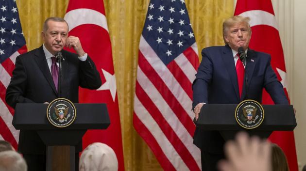 Ρετζέπ Ταγίπ Ερντογάν και Ντόναλντ Τραμπ