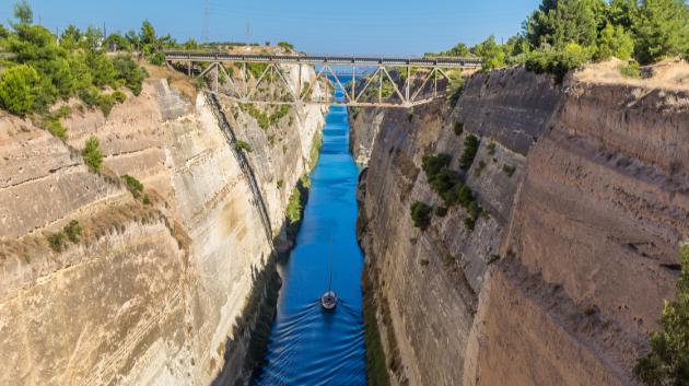 Διώρυγα Κορίνθου άνοιγμα θάλασσας