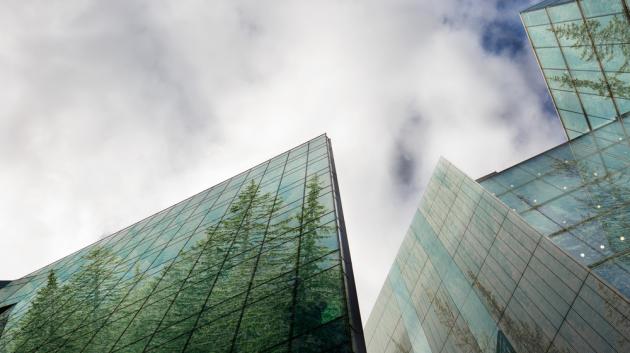 Πράσινο κτίριο υποδομής