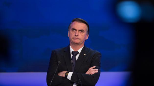 Ζαΐρ Μπολσονάρου σε εκδήλωση
