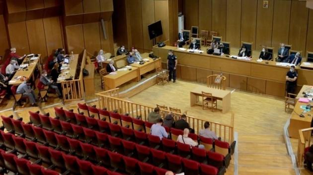 Δίκη Χρυσής Αυγής δικαστήριο